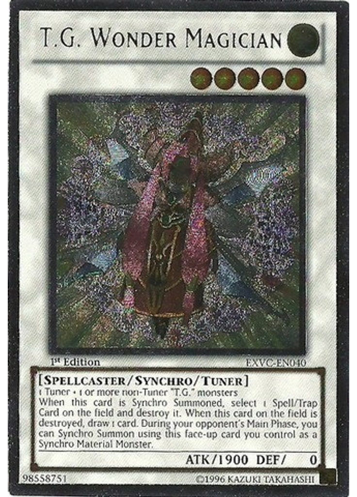 T.G. Wonder Magician (Ultimate Rare 1st Edition)