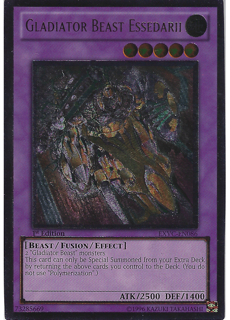 Gladiator Beast Essedarii (Ultimate Rare 1st Edition)