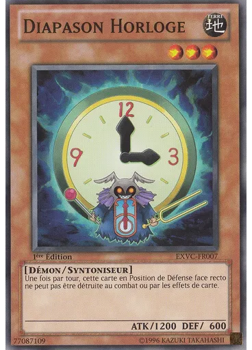 Diapason Horloge