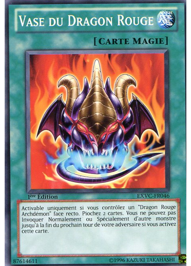 Vase du Dragon Rouge