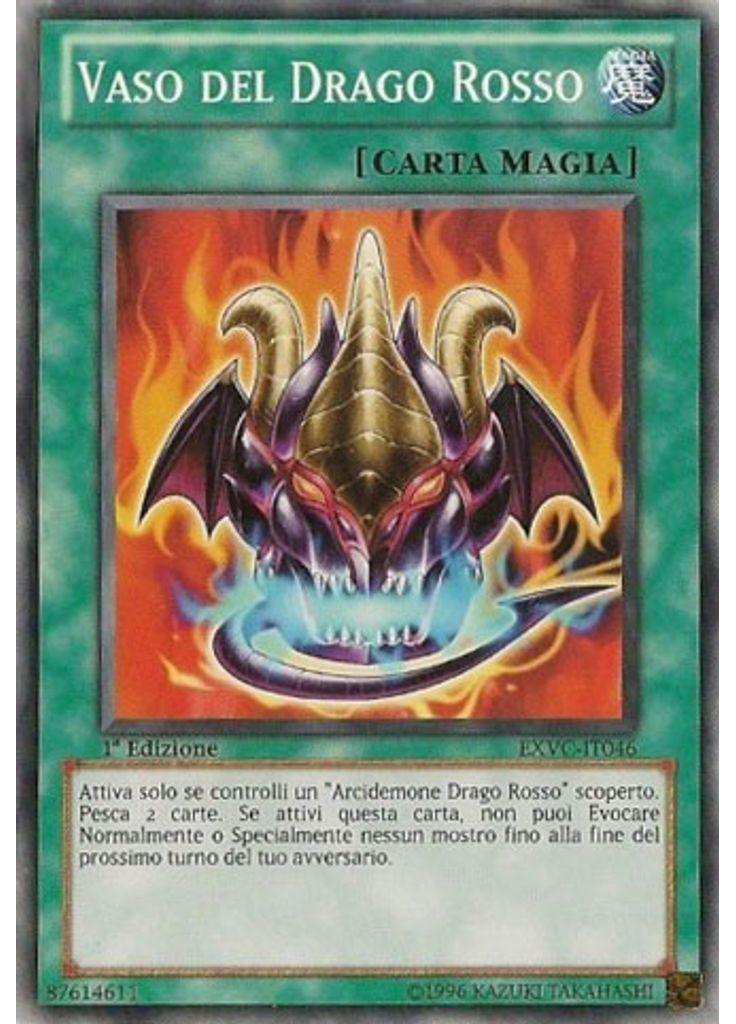 Vaso del Drago Rosso