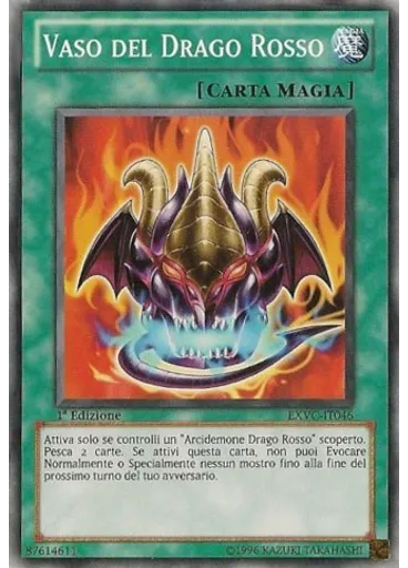 Vaso del Drago Rosso
