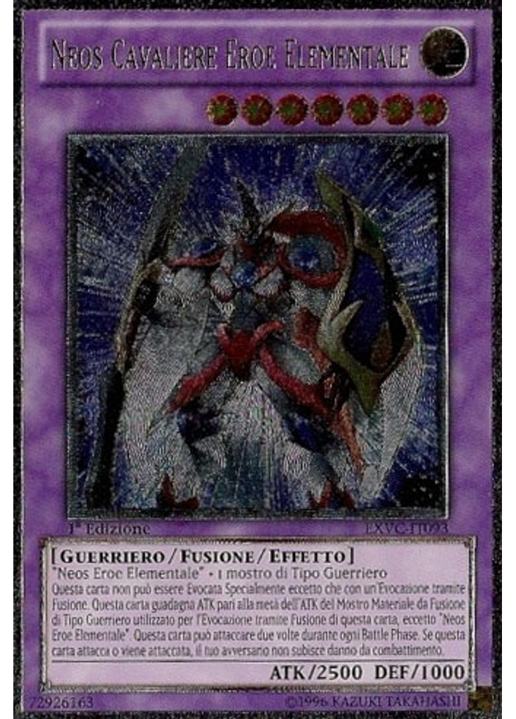 Neos Cavaliere EROE Elementale (Ultimate Rare 1st Edition)