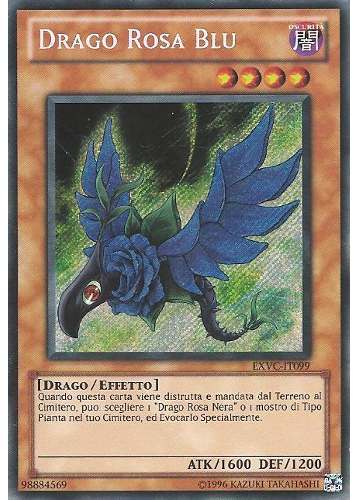 Drago Rosa Blu (Secret Rare Unlimited)