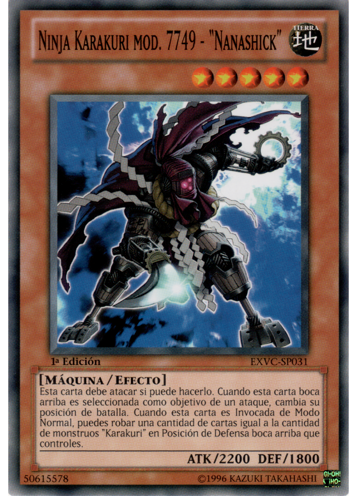 Ninja Karakuri mod. 7749 - "Nanashick"