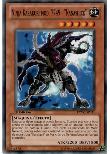 Ninja Karakuri mod. 7749 - "Nanashick"
