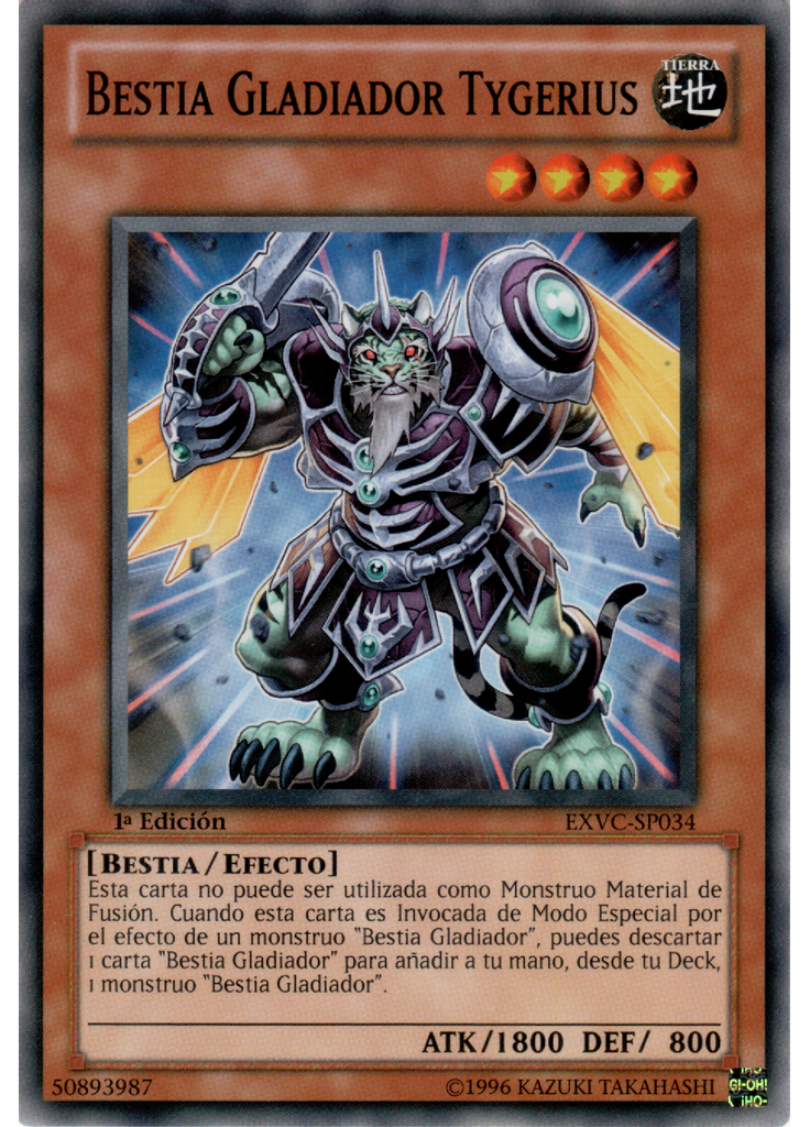 Bestia Gladiador Tygerius