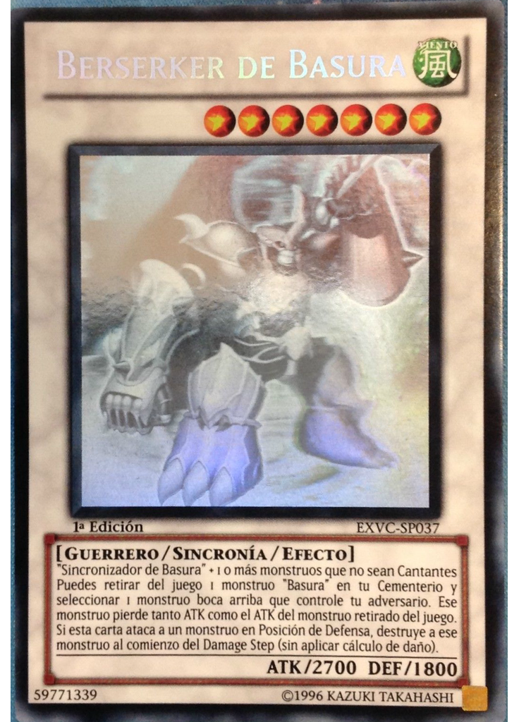 Berserker de Basura (Ghost Rare 1st Edition)