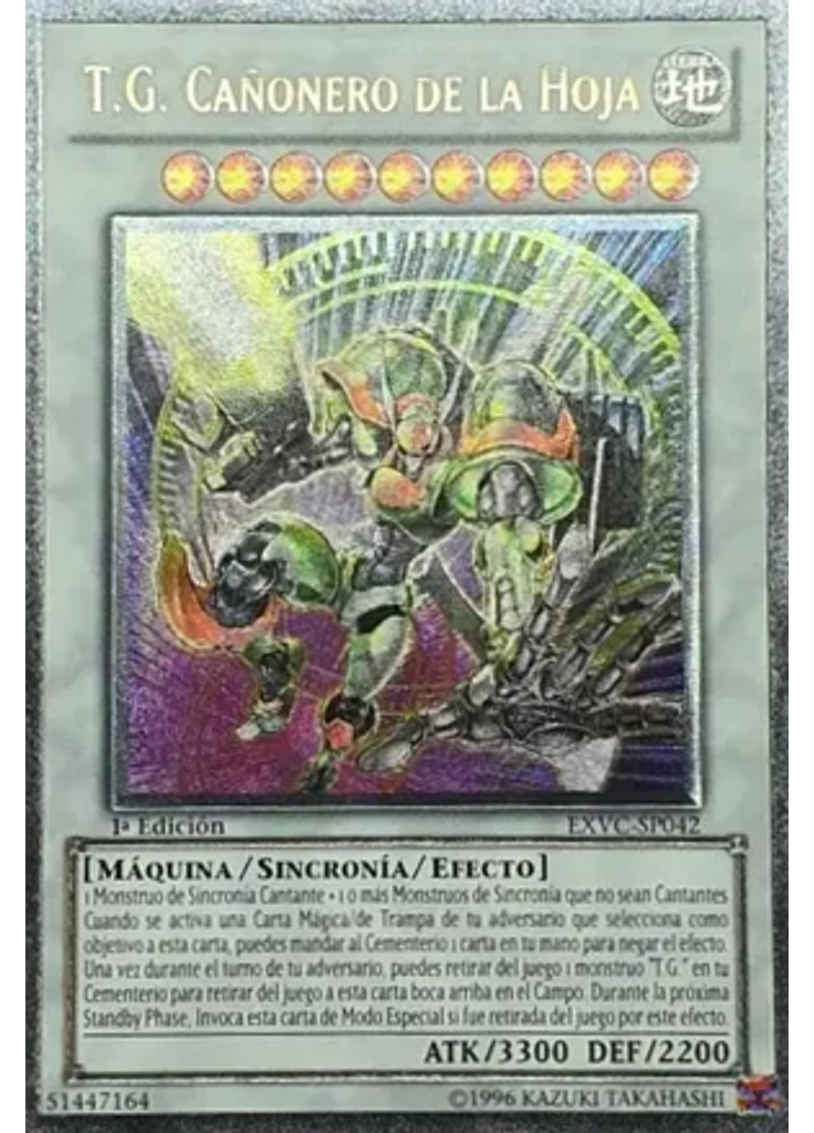 T.G. Explosionador de la Hoja (Ultimate Rare 1st Edition)