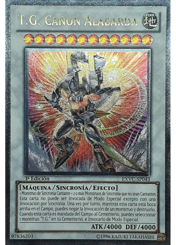 T.G. Cañón Alabarda (Ultimate Rare 1st Edition)