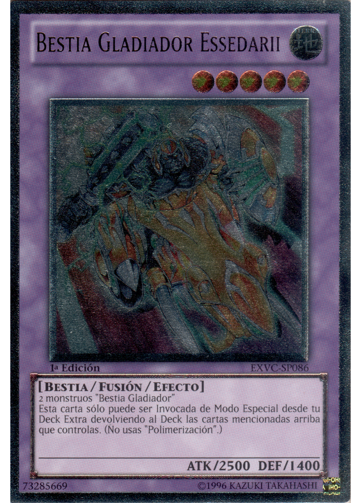 Bestia Gladiador Essedarii (Ultimate Rare 1st Edition)