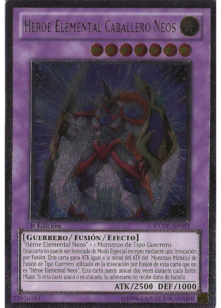 HÉROE Elemental Caballero Neos (Ultimate Rare 1st Edition)