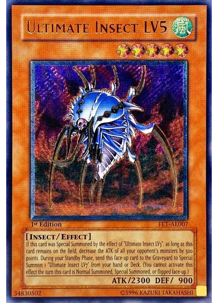 Ultimate Insect LV5 (Ultimate Rare 1st Edition)