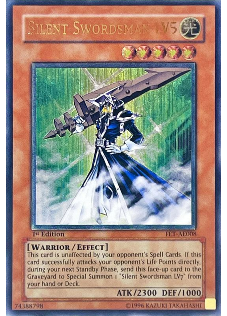 Silent Swordsman LV5 (Ultimate Rare 1st Edition)