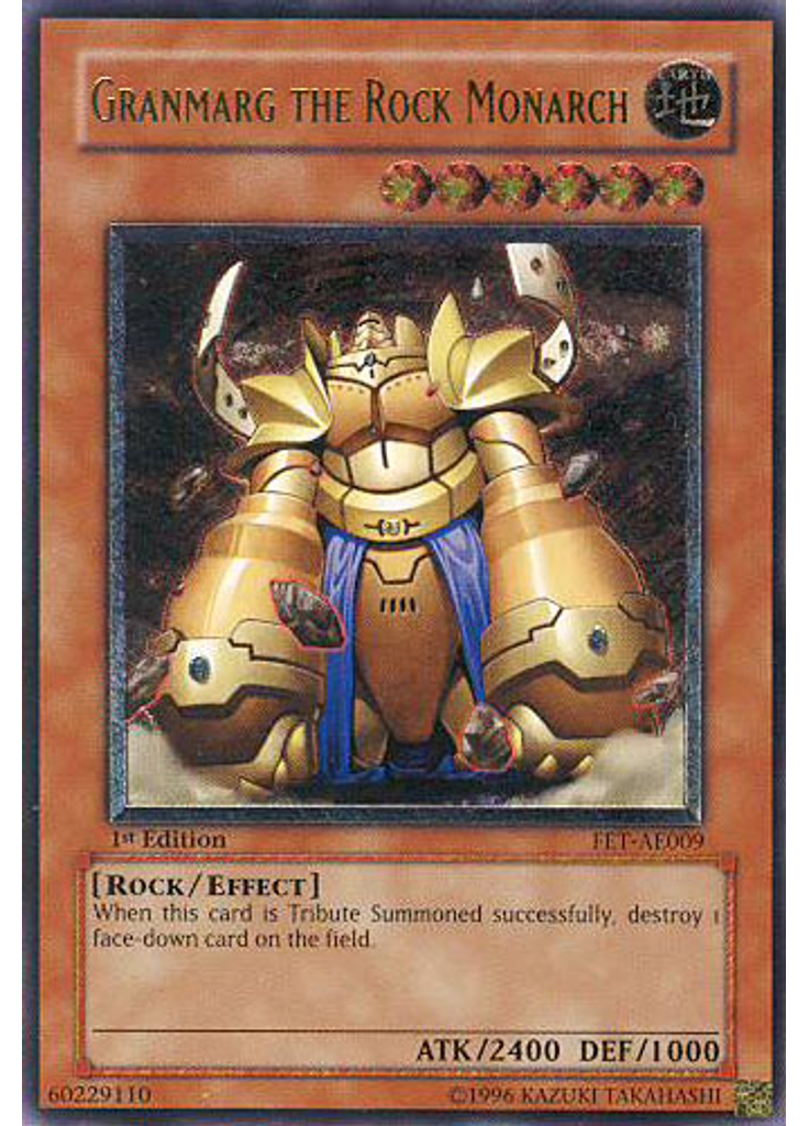 Granmarg the Rock Monarch (Ultimate Rare 1st Edition)