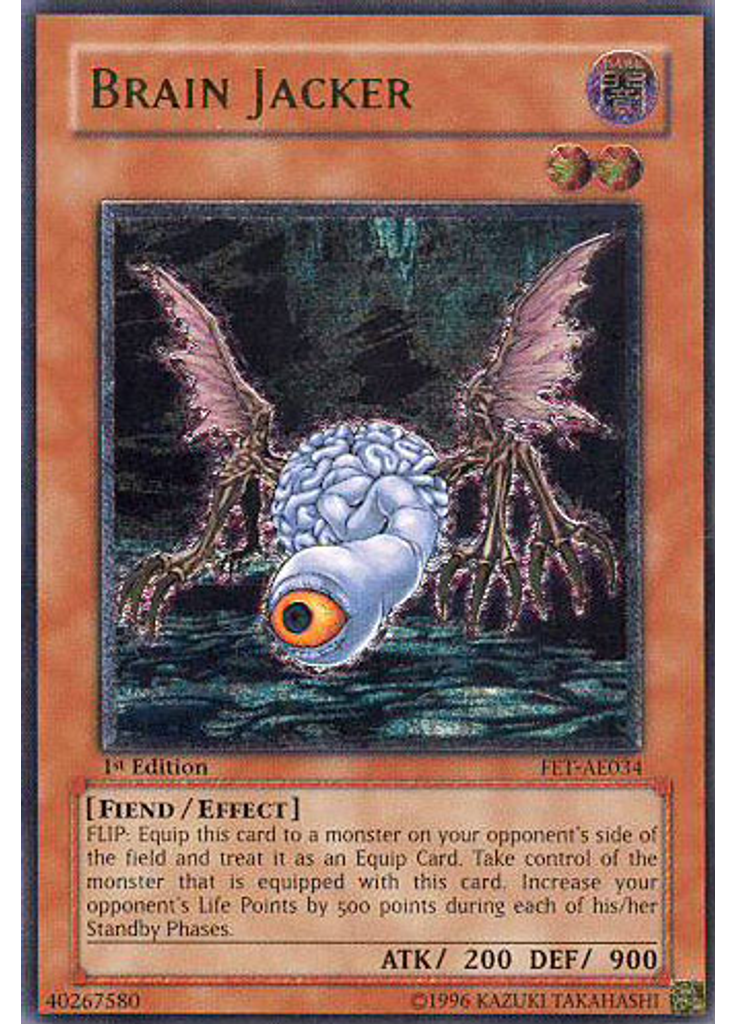 Brain Jacker (Ultimate Rare 1st Edition)