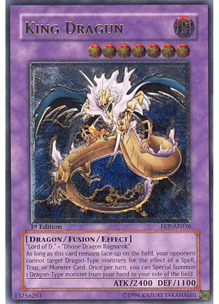 King Dragun (Ultimate Rare 1st Edition)