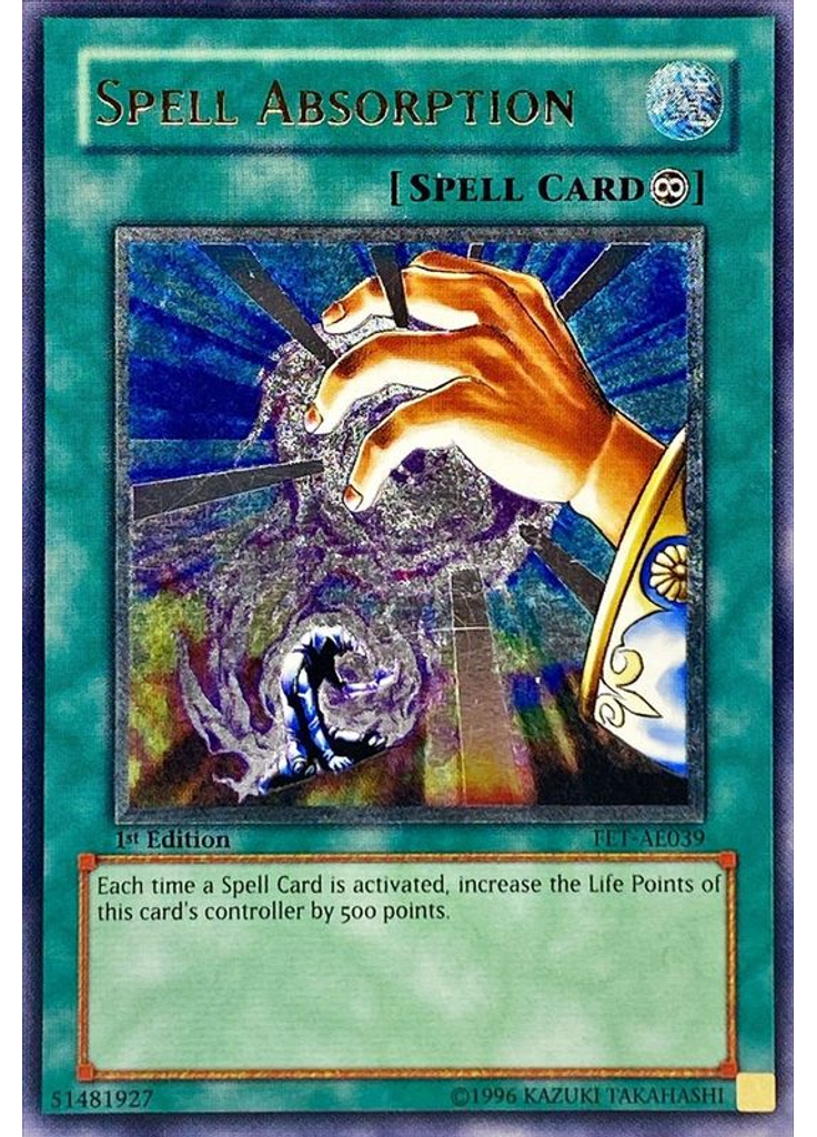 Spell Absorption (Ultimate Rare 1st Edition)
