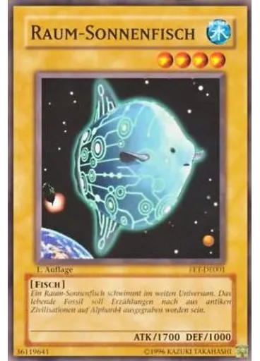 Raum-Sonnenfisch