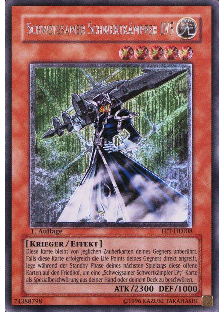 Schweigsamer Schwertkämpfer LV5 (Ultimate Rare 1st Edition)
