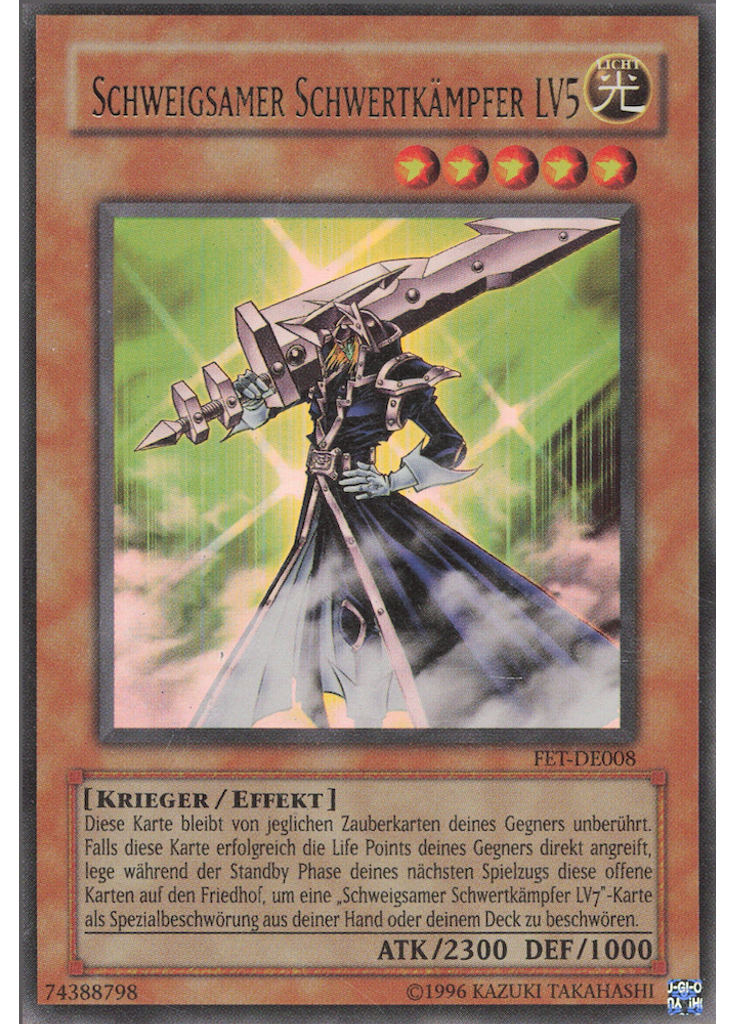 Schweigsamer Schwertkämpfer LV5 (Ultra Rare Unlimited)