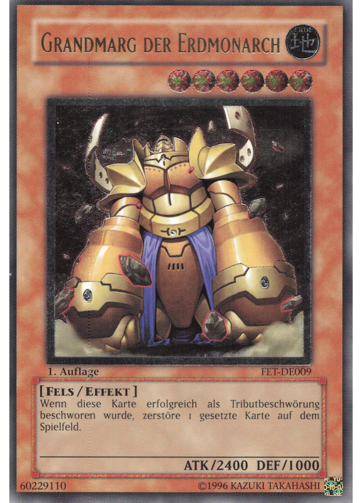 Grandmarg der Erdmonarch (Ultimate Rare 1st Edition)