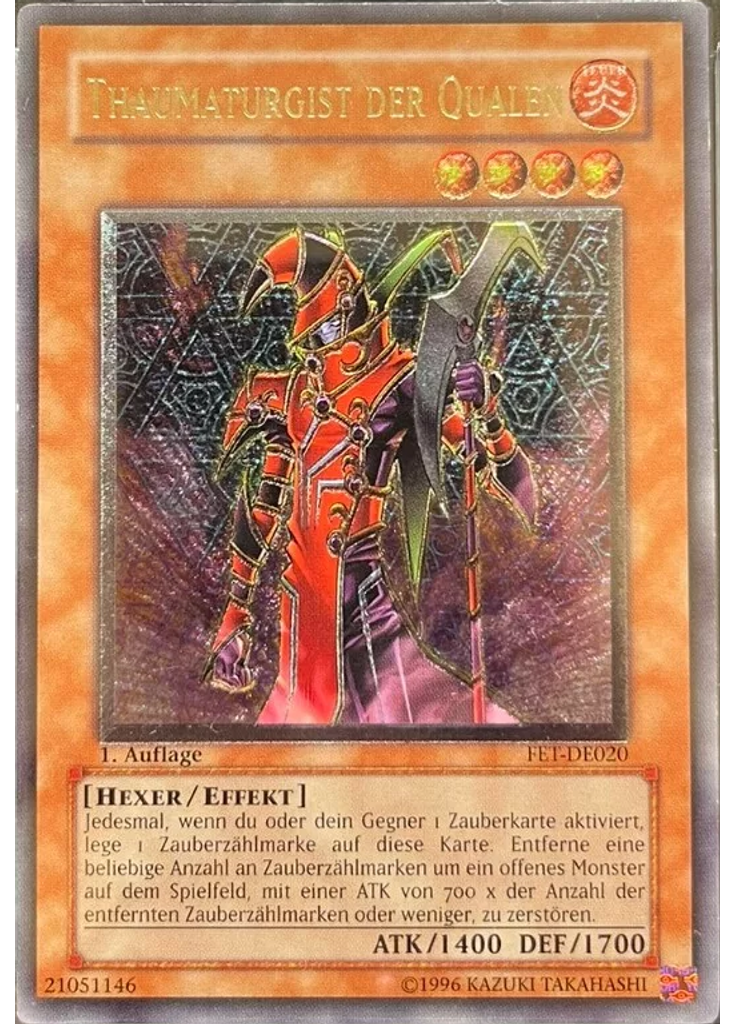 Thaumaturgist der Qualen (Ultimate Rare 1st Edition)