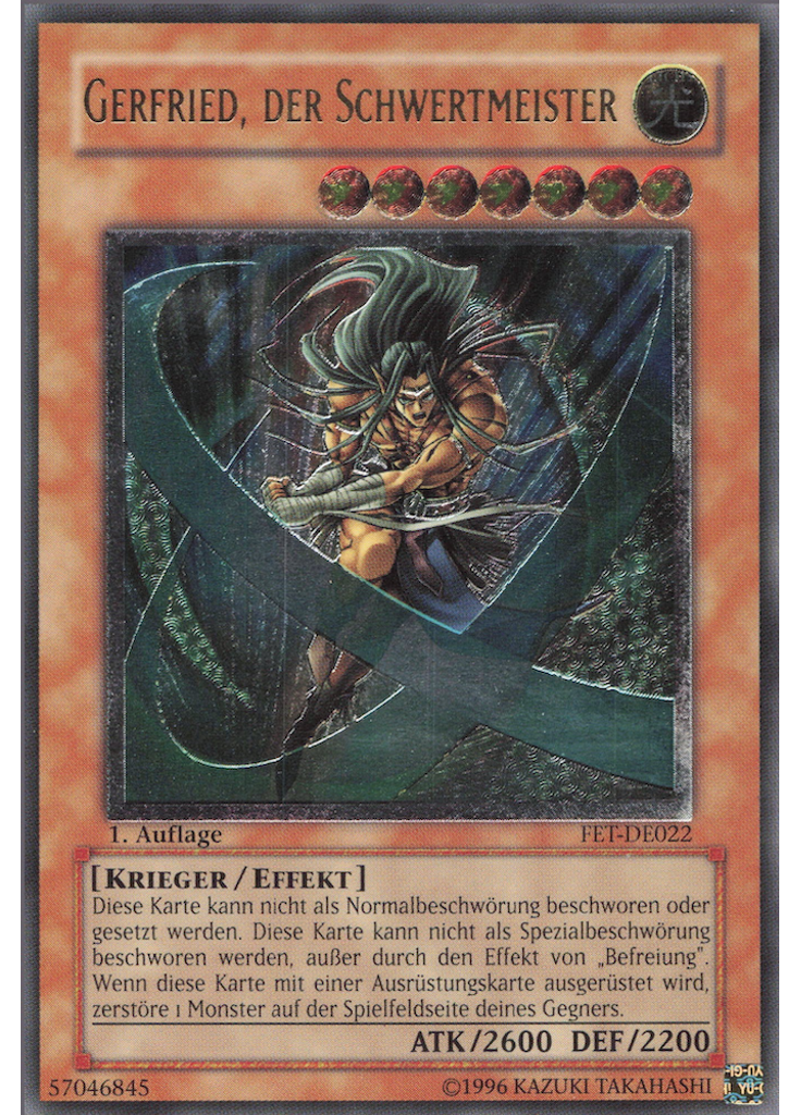 Gerfried, der Schwertmeister (Ultimate Rare 1st Edition)