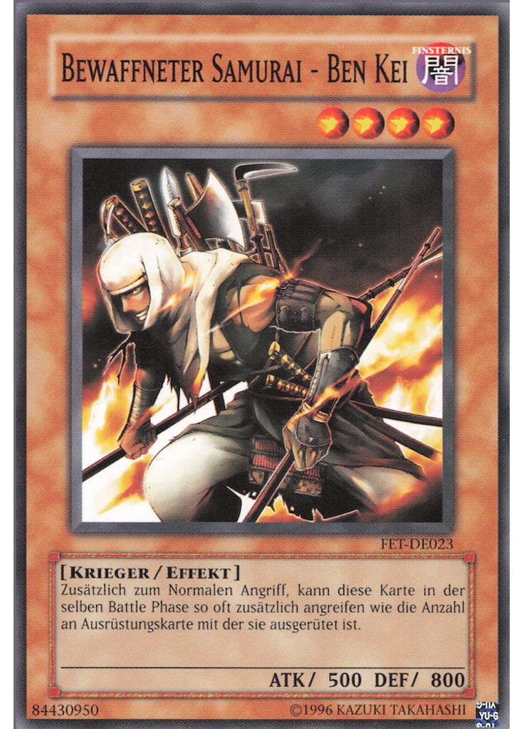 Bewaffneter Samurai - Ben Kei (Common Unlimited)
