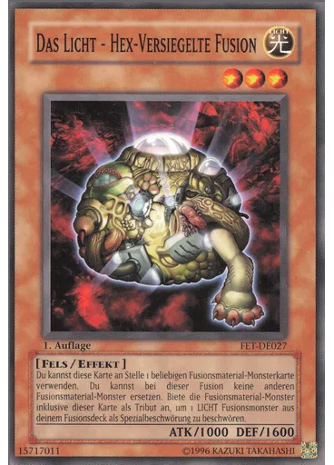 Das Licht - Hex-Versiegelte Fusion