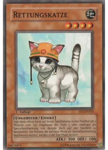Rettungskatze