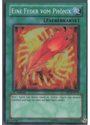 Eine Feder vom Phönix