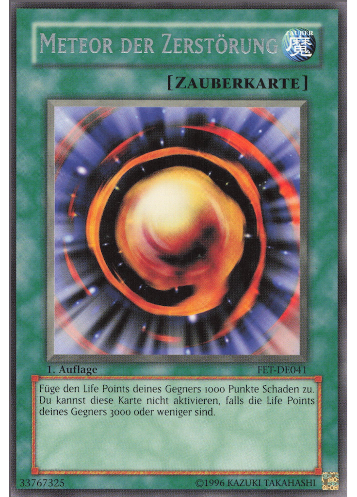 Meteor der Zerstörung
