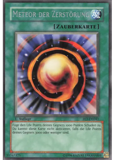 Meteor der Zerstörung