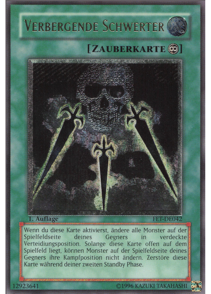 Verbergende Schwerter (Ultimate Rare 1st Edition)
