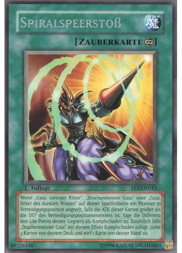Spiralspeerstoß