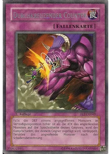 Durchkreuzender Counter