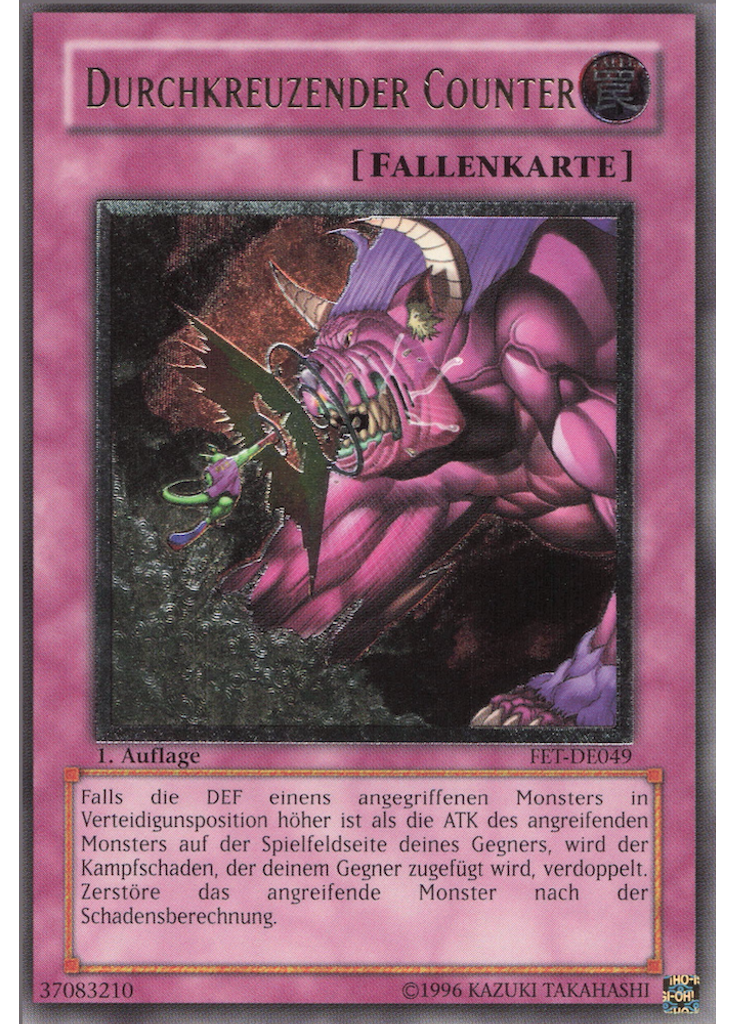 Durchkreuzender Counter (Ultimate Rare 1st Edition)