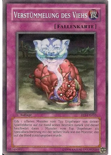 Verstümmelung des Viehs