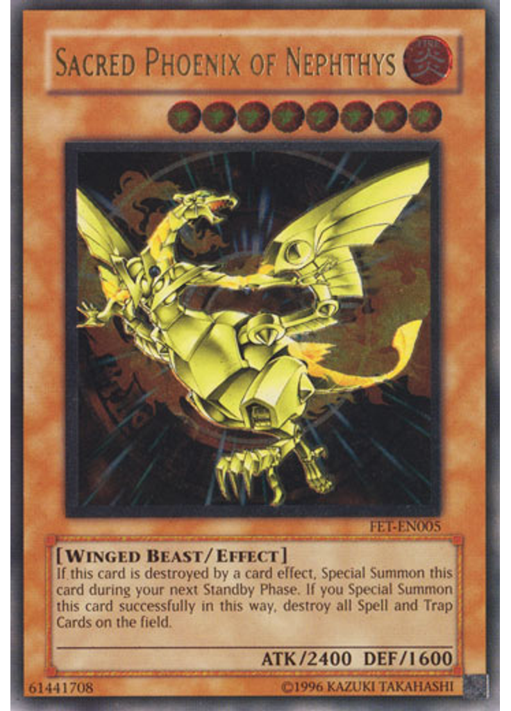 Sacred Phoenix of Nephthys (Ultimate Rare Unlimited)