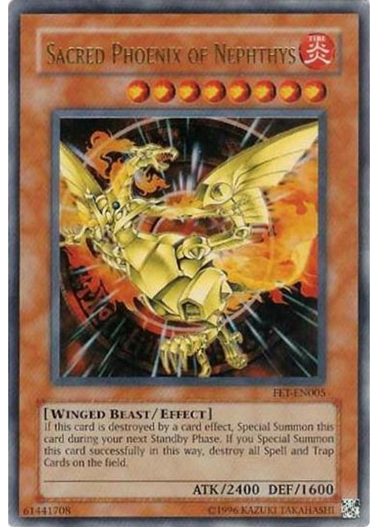 Sacred Phoenix of Nephthys (Ultra Rare Unlimited)