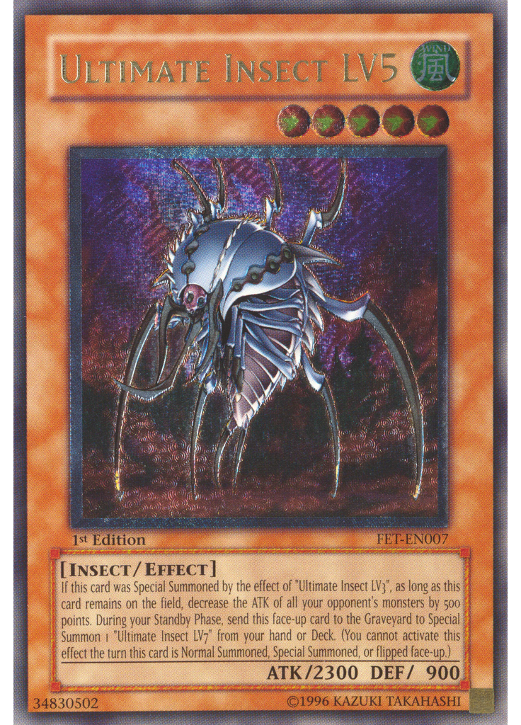 Ultimate Insect LV5 (Ultimate Rare 1st Edition)