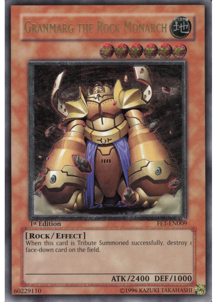 Granmarg the Rock Monarch (Ultimate Rare 1st Edition)