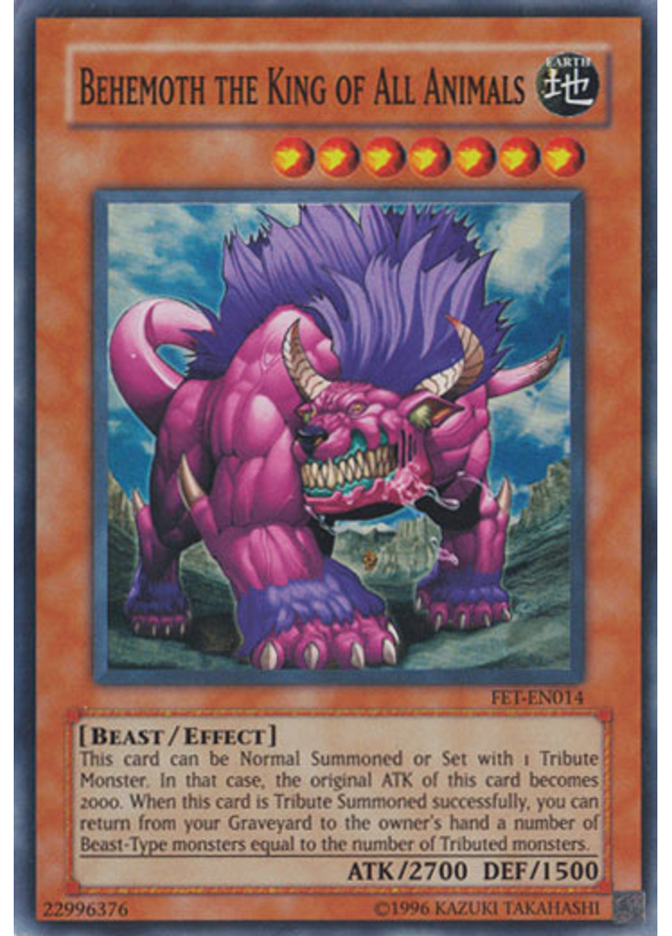 Behemoth the King of All Animals (Super Rare Unlimited)