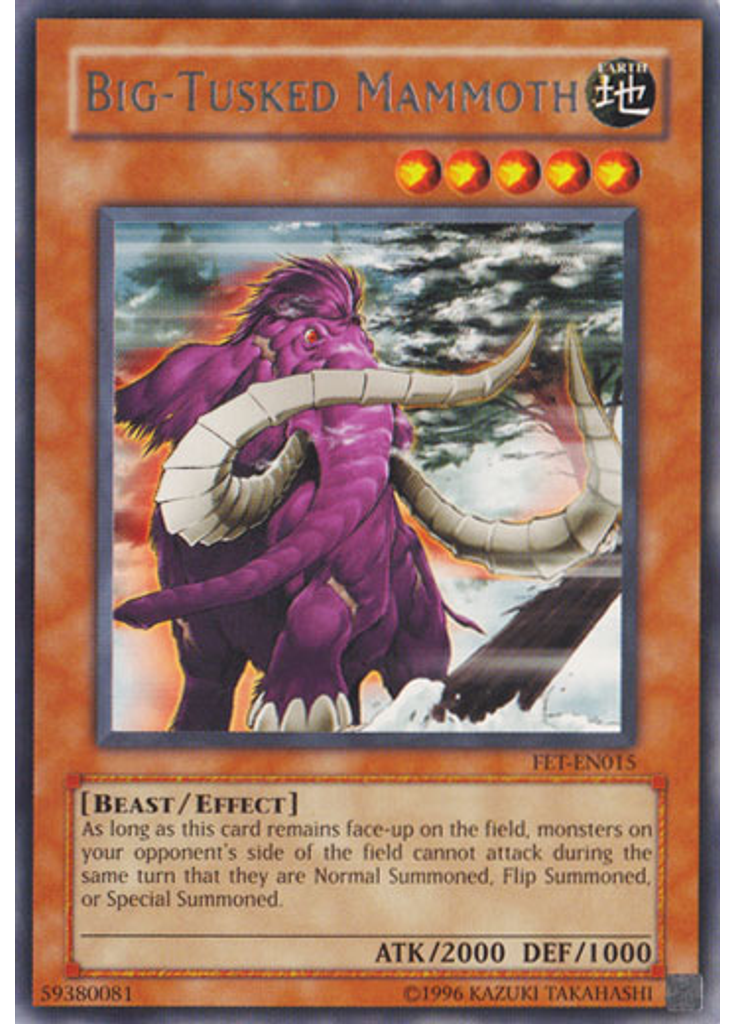 Big-Tusked Mammoth (Rare Unlimited)