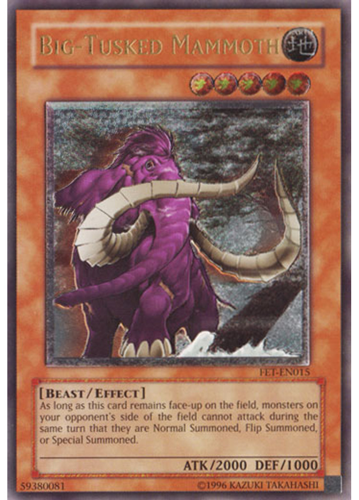 Big-Tusked Mammoth (Ultimate Rare Unlimited)