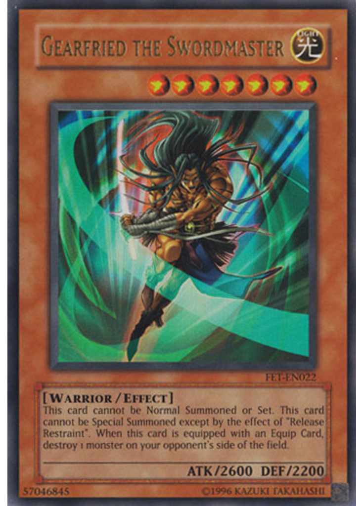 Gearfried the Swordmaster (Ultra Rare Unlimited)
