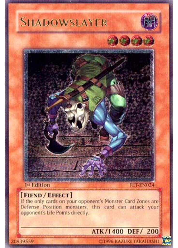 Shadowslayer (Ultimate Rare 1st Edition)