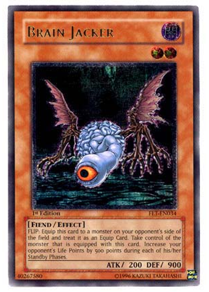 Brain Jacker (Ultimate Rare 1st Edition)