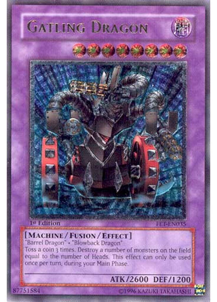 Gatling Dragon (Ultimate Rare 1st Edition)